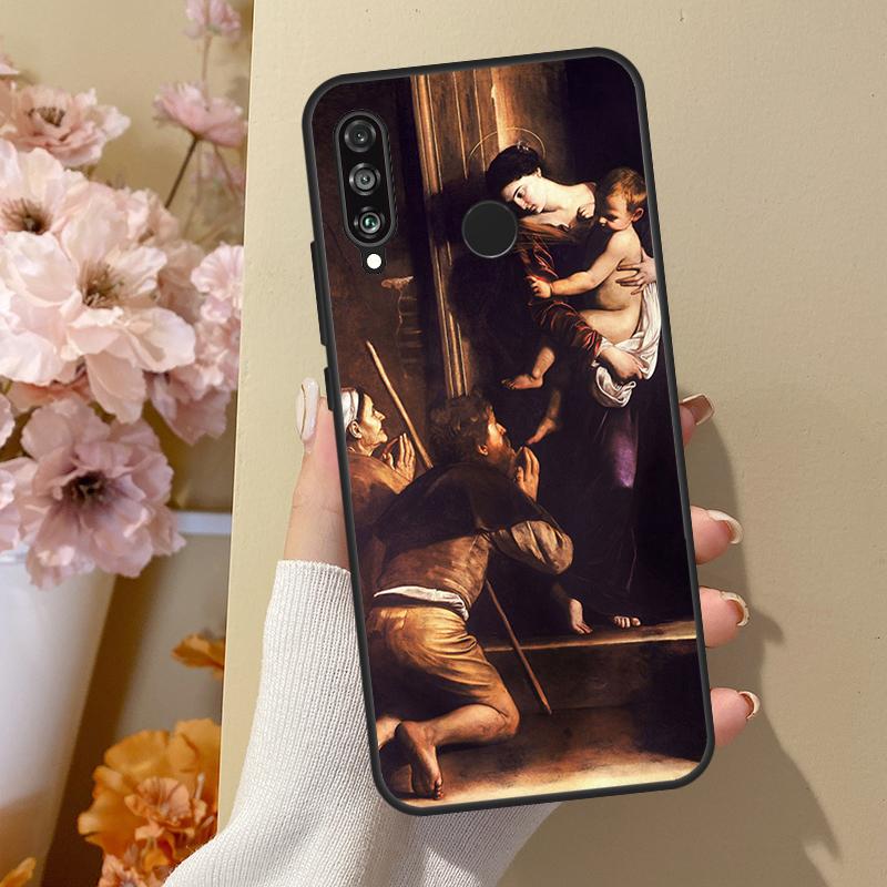 Madonna di Loreto Caravaggio For Huawei Nova 12i 8i 11i 12s 9 10 SE Y60 Y70 Y90 Y72 Y73 Y61 Y91 P60 Pro P30 P40 Lite Case