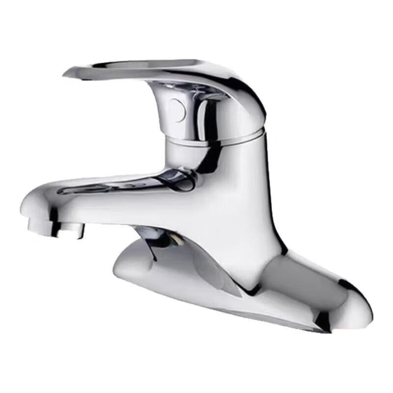 Lanbowan Stainless Steel Wall-Mounted Hot & Cold Water Faucet