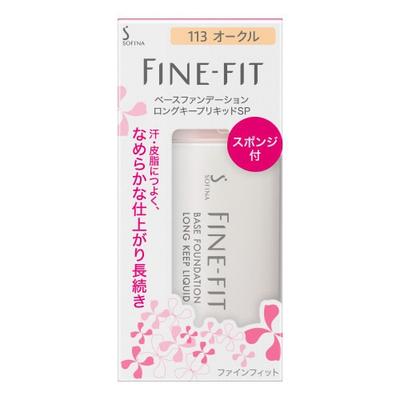 So Hina Fine Fit Base Foundation Liquid Sp 113 Ocher 30ml