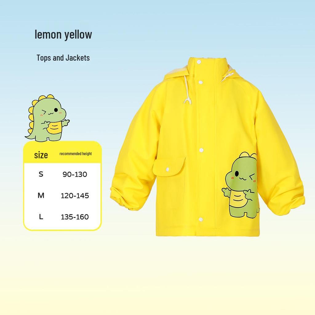 Two-Piece Children's Water Play Suit: Raincoat & Boots for Boys, Girls, Babies - Ideal for Kindergarten, School, Beachcombing.