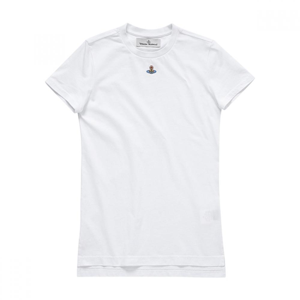 

Vivienne WeStwood 3g010017 J001m A401 Orb Of Logo Embroidery Peru Women S Short Sleeve Tee 3G010017 J001M A401 (XL)