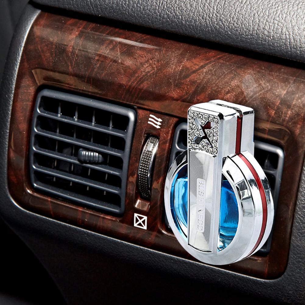 Air Vent Car Aromatherapy Car Aromatherapy Esential Oil Diffuser Air Freshener Vent Clip Locket 4 Scents Elegant Car Air Freshe