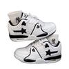 2025 Spring New Dopamine Internet Celebrity Stars White Burgundy Air Cushion Couple Sneakers Fashion Trend Sneakers