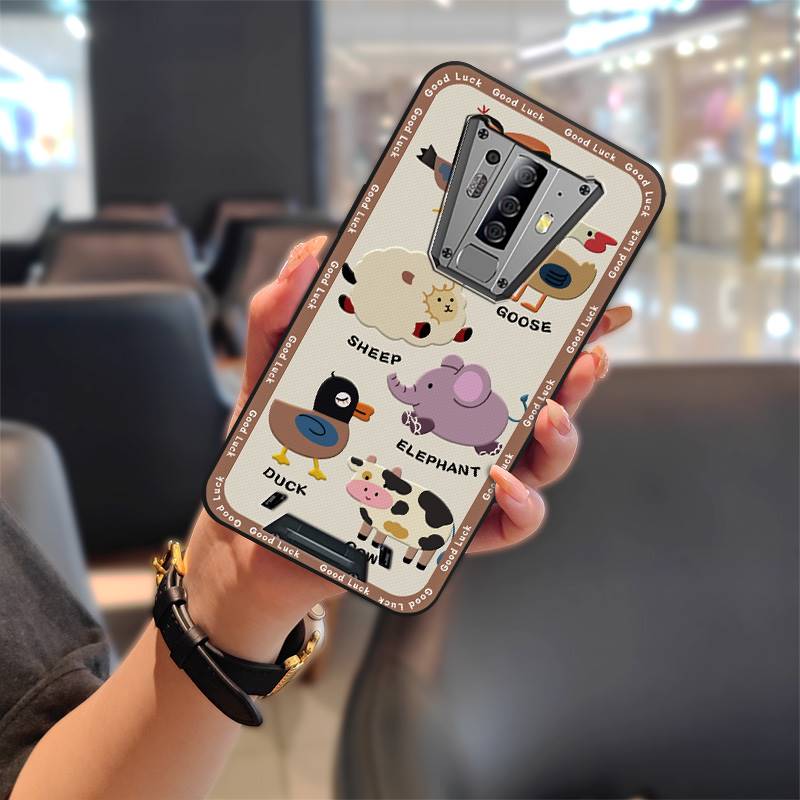 Soft Case Full Wrap Phone Case For Blackview BV6900 Back Cover Anti-dust Cute Silicone TPU Dirt-resistant Cartoon Cover