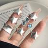 Xiaomi BF CLUB 925 Sterling Silver Ring For Women Jewelry Stars Stone Open Vintage Handmade Ring Allergy For Party Birthday Gift