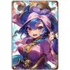 Mfoever Pinup Anime Fox Girl Metal Tin Signs Plaque Wall Decoration Vintage Posters Iron Painting for Man Cave Home Cafe Garden Club Bar