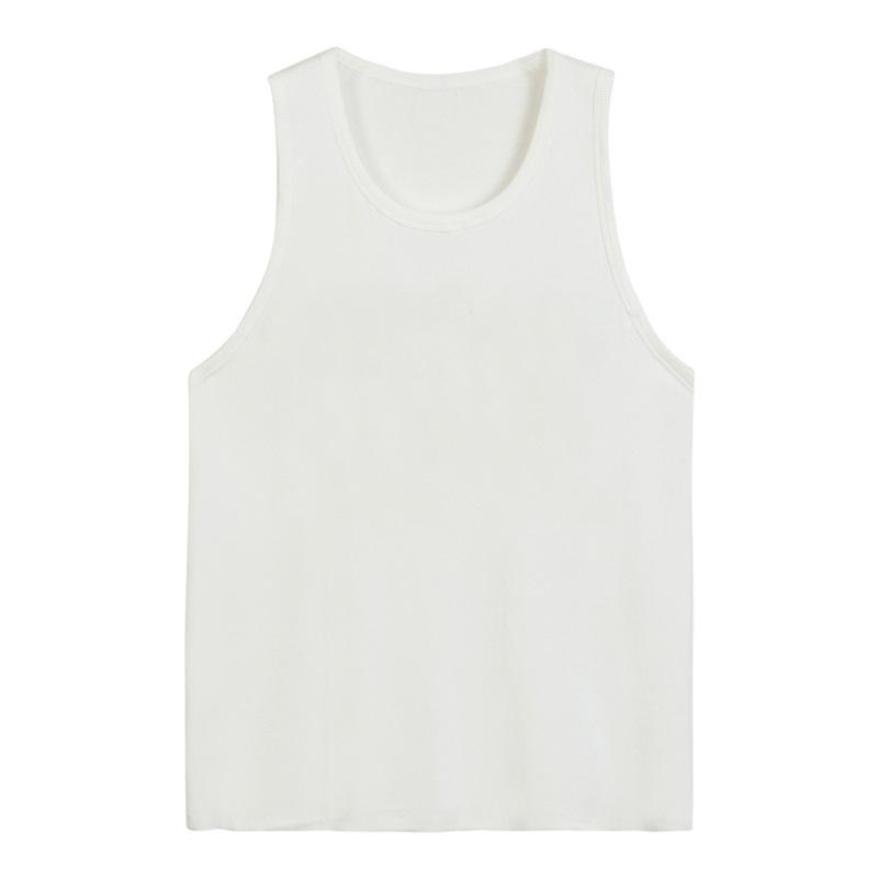 

Korean Style Women s Plus Size Sleeveless Casual Tank Top XXL (120-140 cm) білий