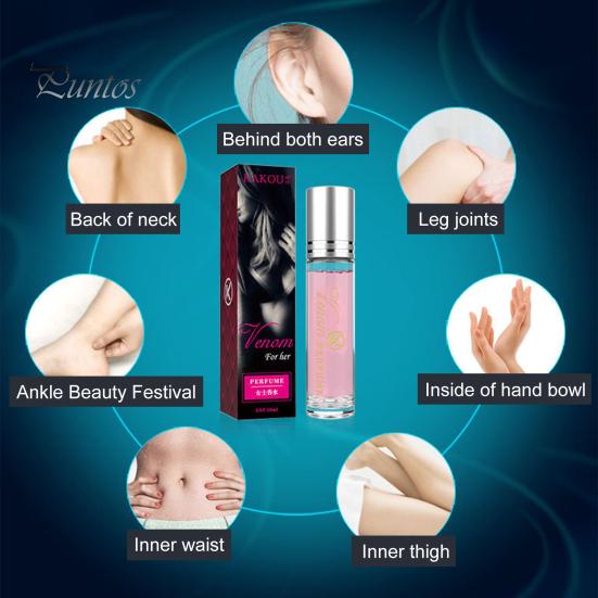 10ml Dating Perfume Portable Mini Non-irritating Attractive Compact Increase Happiness Mild Pheromone Roll-on Perfume for Lover