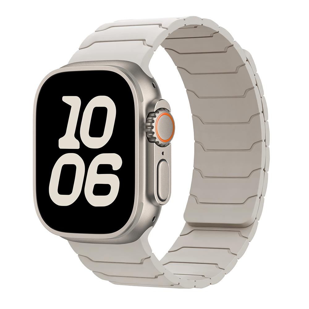 Cinturino Per Apple Watch Band ultra 2 3 49mm 44mm 40mm 41mm 46mm 45mm Magnetico Silicone correas Braccialetto IWatch Serie 11 9 8 SE 10