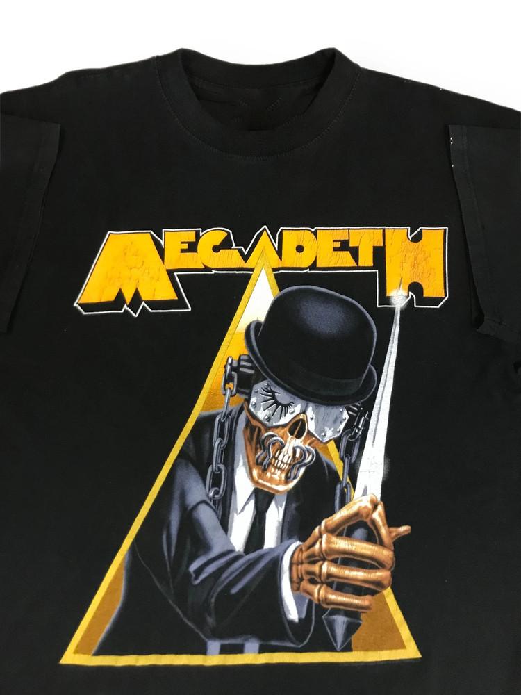 

Megadeth band Clockwork Orange T-shirt Black Cotton Tee All Sizes S-5Xl Unisex T-Shirt XL