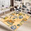 1PC construction vehicles Non-Slip Floor carpet, Office, family, bedroom, Studio - Large Area Rug, Vibrant Colors, Longlasting Material-X402