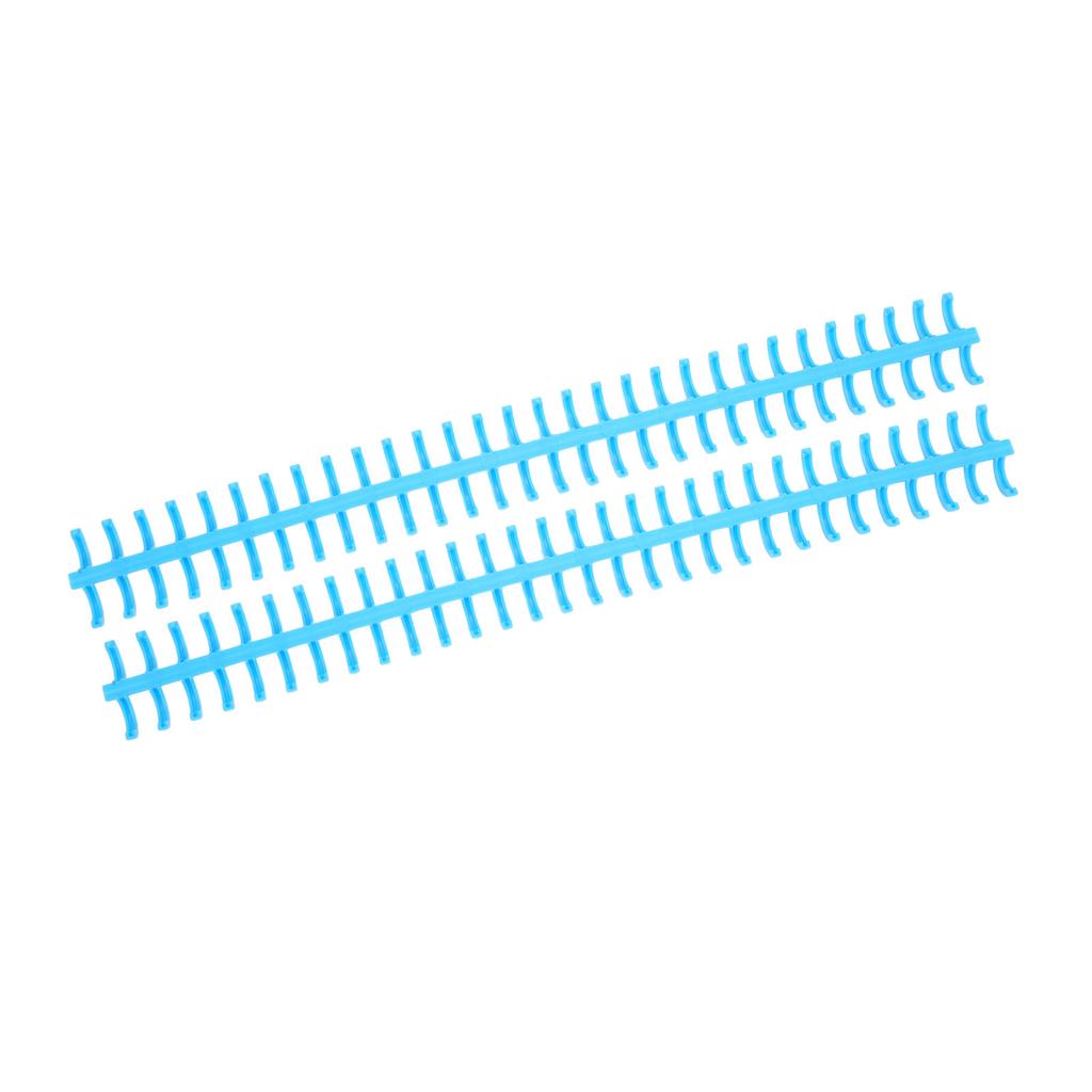 10 Pcs Loose Leaf Binding Spine 30 Hole Cuttable Wear Resistant PP Plastic 10mm Binding Comb for Student