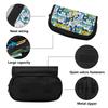 Pencil Pouch Extra Large Capacity 300D Polyester Double Zipper with Dual Compartments for Pens Ruler Eraser Scissors for Students