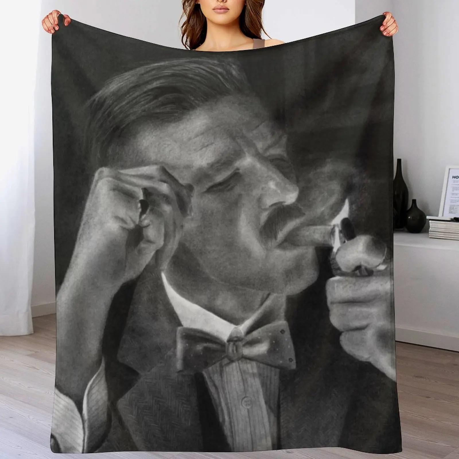 

Arthur Shelby Throw Blanket Shaggy Furry Soft Blanket for Bedroom Living Room 102x76cm(40x30in)