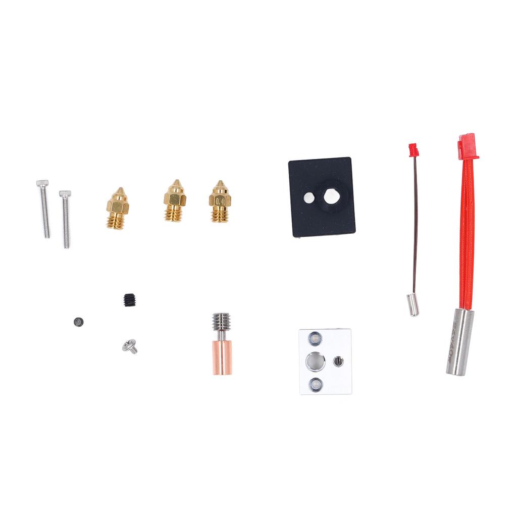 Extruder Heater Block Kit 300 Celsius  High Temperature for ENDER 3 S1 S1 Pro 3D Printer Hotend 3 Single