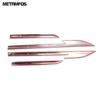For Hyundai Venue -  2024 2025 Chrome Door Side Line Strip Body Skirt Molding Trim Sticker Accessories Car Styling