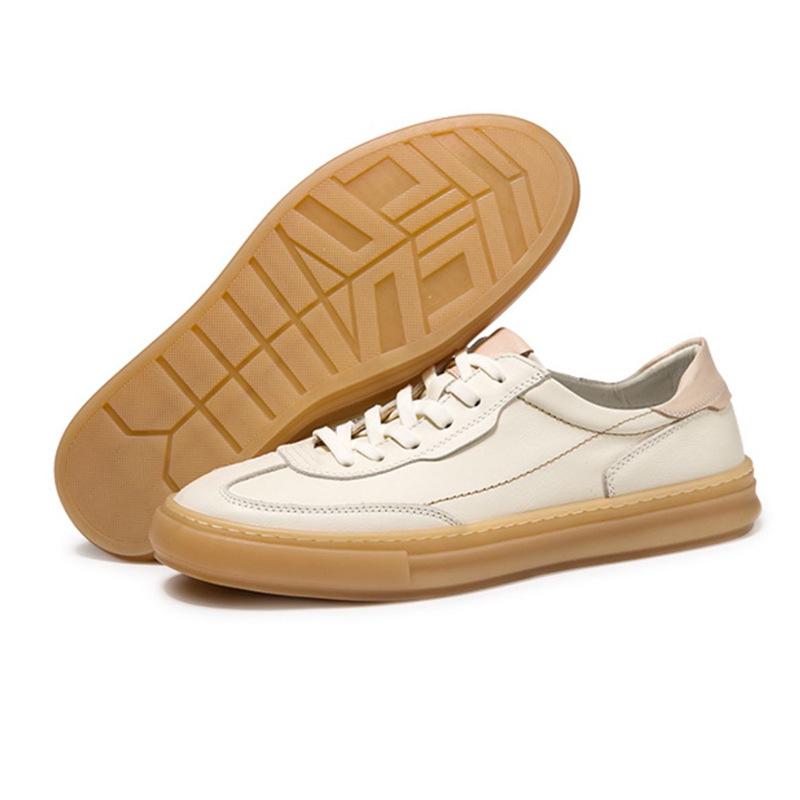 Британская толстая подошва трендовая мужская обувь кроссовки корейские повседневные — фото 6