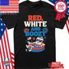 4th Of July Red White And Boozy Shirt Unisex T-Shirt
