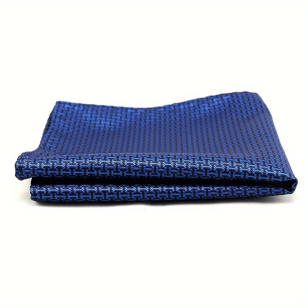 2.2Inch Square Handkerchief With Paisley Pattern, Oversized Pocket Square, Stylish Men'S Casual Party And Banquet Suit Accessory