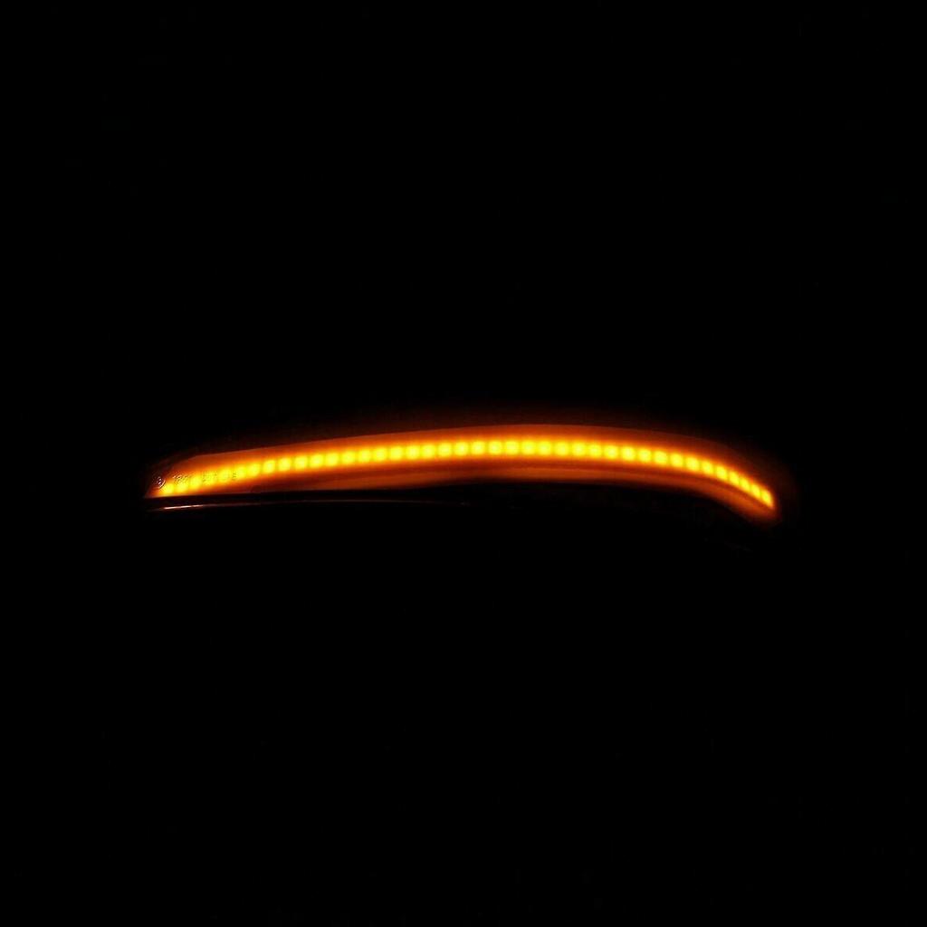 2x Dynamic Black Wing Mirror Led Indicators For Honda Civic Mk8 05-2012