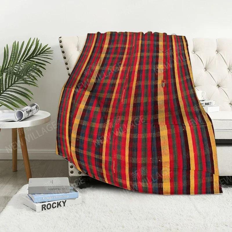 Plaid sofa for Knee blankets warm winter bed cover throw blanket Decor boho warm fleece Nordic Vintage Moroccan Soft and hairy