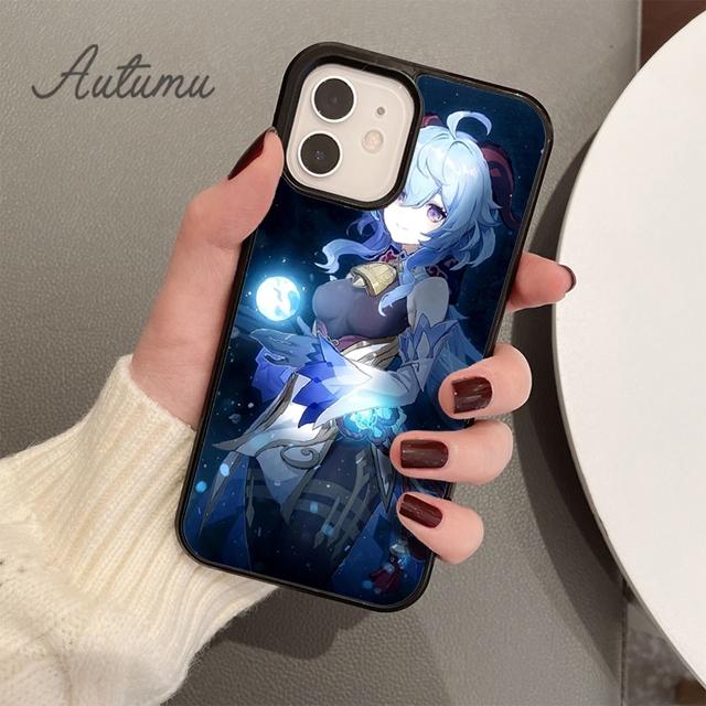 Genshin Impact GanYu Game Phone Case for iPhone 11 12 13 14 Pro Max mini XR XS SE 2020 6S 7 8 Plus Samsung Galaxy S21 S22 Cover