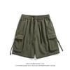 2025 Summer Men Solid Color Shirt +Shorts Men Casual Two Pieces Sets Male Short Sleeve Shirts Shorts Man Tracksuits