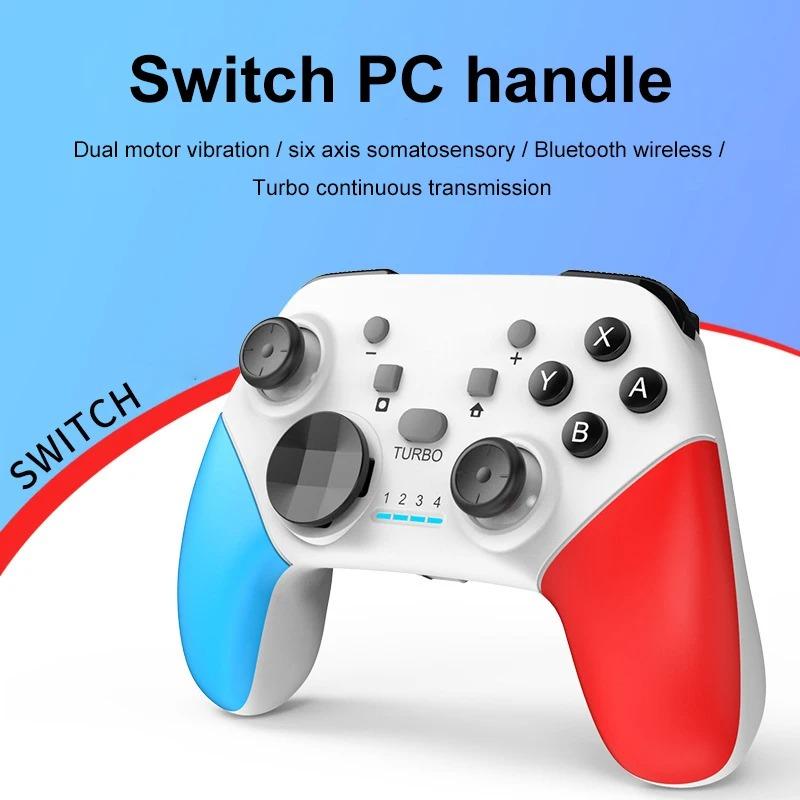 S01 Bluetooth-Compatible Game Controller Wireless Gamepad Met Motor 6-Axis Nintendo Switch Android Pc