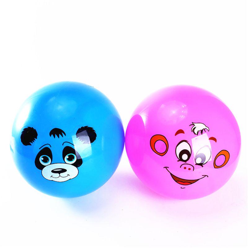 Buy 20cm Cartoon Inflatable Ball Educational Toy Beach Pool Play Ball ...