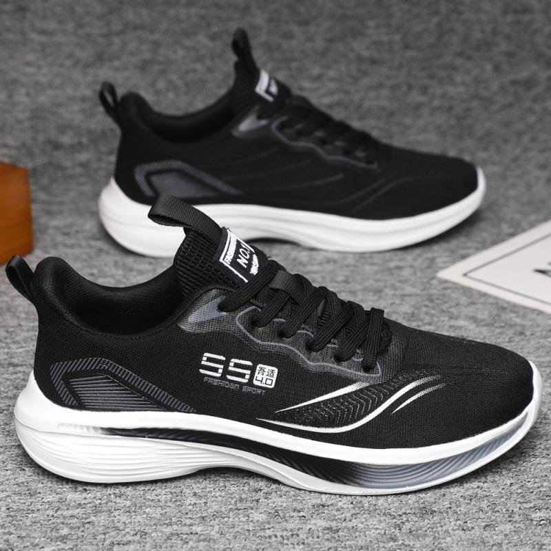 Extra large size men's and women's shoes spring new mesh sneakers breathable and lightweight running shoes shock absorption fashion shoes men