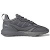 Adidas Tênis unissex ZX 2K Boost 2.0 Triple Grey Cinza-Três GZ7742
