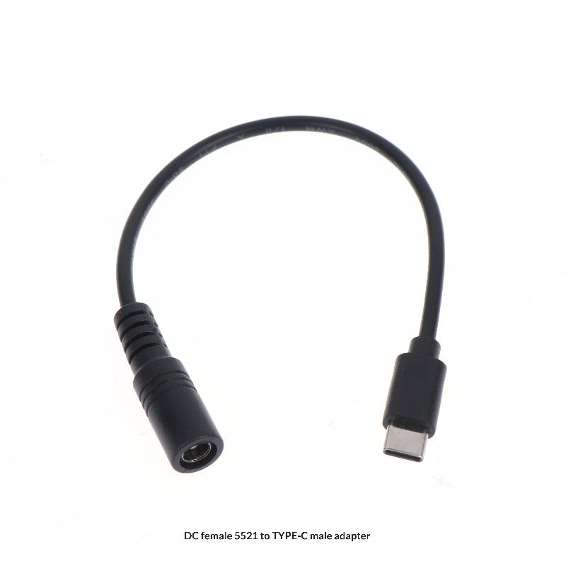 5.5X2.1Mm Dc Power Adapter Cable Dc Female To Type C Micro Mini Usb Male Connector Cord For Electronic Device Power Supply