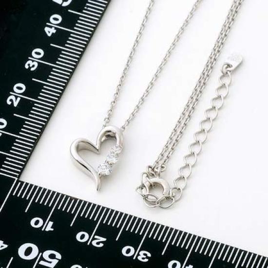 Crossfor New York Silver Chain Necklace by JWell Women's NYP-158-3SS