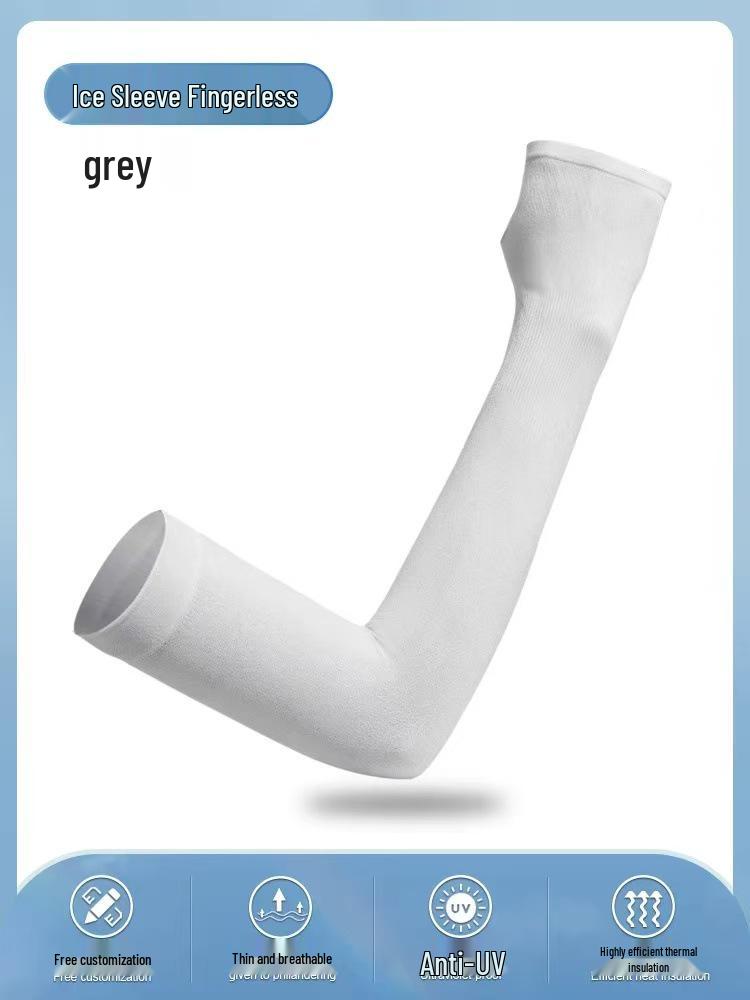 Ice Silk Anti-UV Sun Protection Sleeves for Men & Women – Cool Arm Covers for Driving