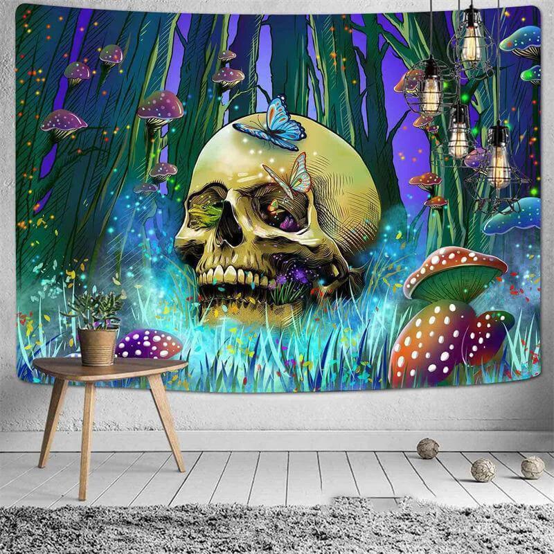 VIKAMA Interstellar Walk Tapestry Dreamy CosmicStyle Decorative Backdrop For Bedroom Headboards Room Decoration