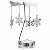 Metal Rotating Spinner Carousel Candle Tea Light Holder Table Rotating Transfer Windmill Decoration Home Elegance Candle Holder