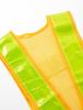 TRUSCO 70mm Wide Reflective Safety Yellow Vest, Yellow/Fluorescent Reflector, TAB70-YY
