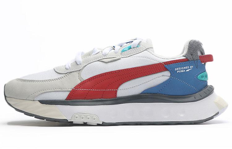 PUMA Wild Rider Layers White Urban Red 380697-01 36