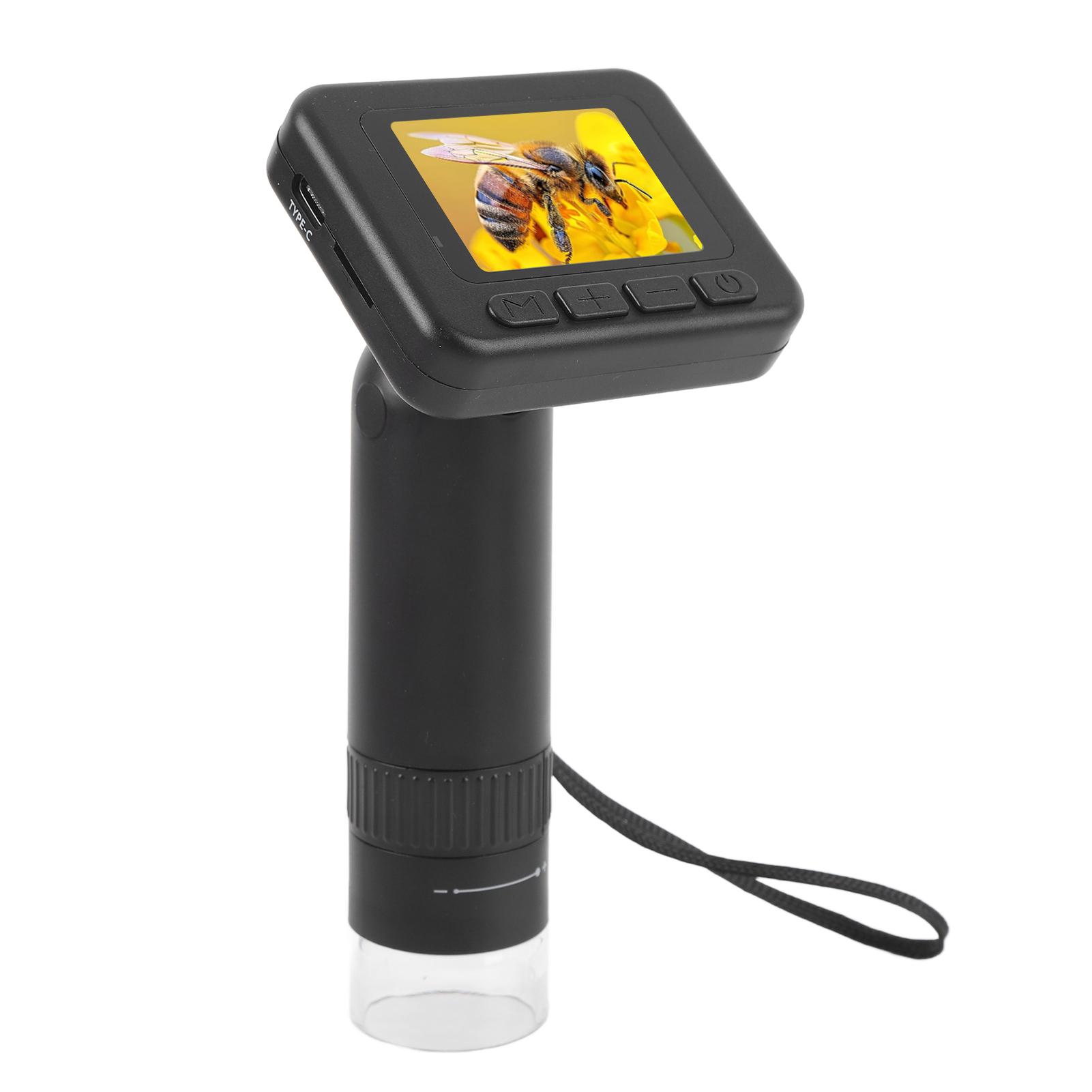 

Портативный цифровой микроскоп 1000X регулируемый USB ручной микроскоп инспекционная камера с 2 дюймами