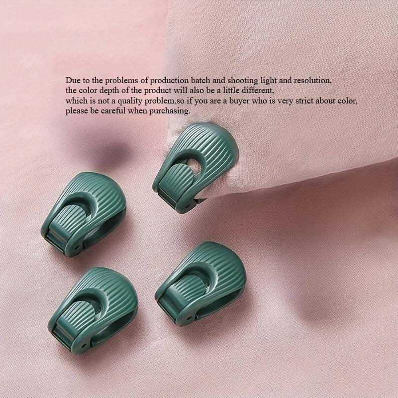4/8Pcs Duvet Cover Clips,Anti-Slip Quilt Holder Clips,Quilt Sheet Holder Comforter Fasteners Grippers No Pins Quilt Fixer