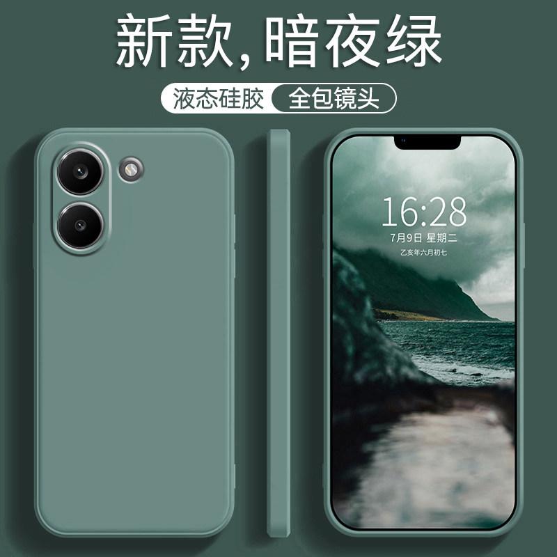 Per POCO X8 Pro Custodie Morbido TPU Silicone Liquido Custodia per Telefono Per Redmi Turbo Protezione Lente Fotocamera Cover Posteriore Antiurto
