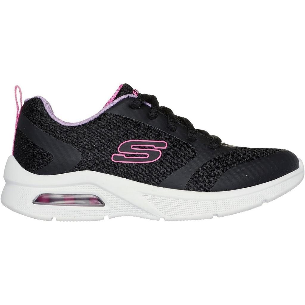 Skechers Girls Microspec Max Mesh Trainers