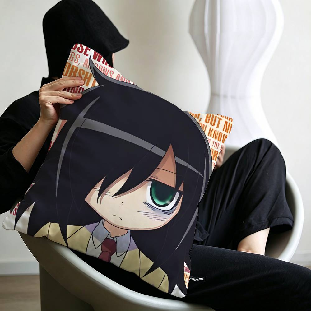 Cute KKuroki TomokoS Pillowcase toon Gift Cushion Cover Bedroom Home Sofa Chair Seat Decor pillow case