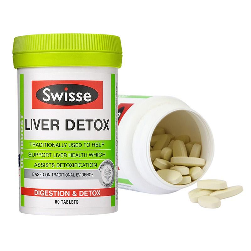 Swiss Milk Thistle Liver Tablets with Turmeric & Artichoke for Overtime & Late Nights, 200 Tablets - Australian Edition