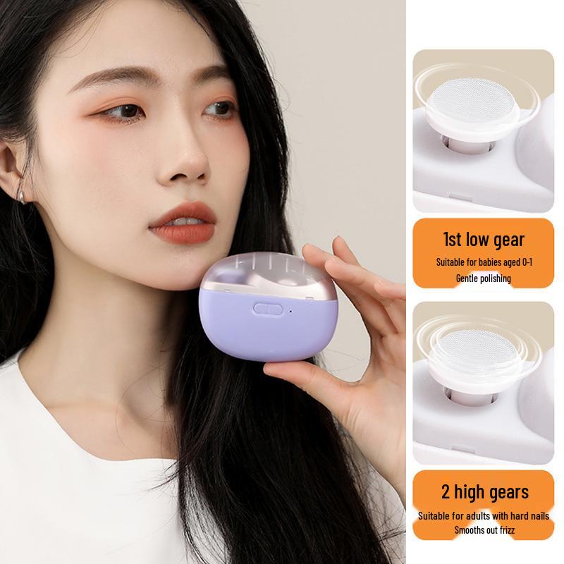 Electric Anti-Pinch Nail Clipper & Grinder for Kids and Adults