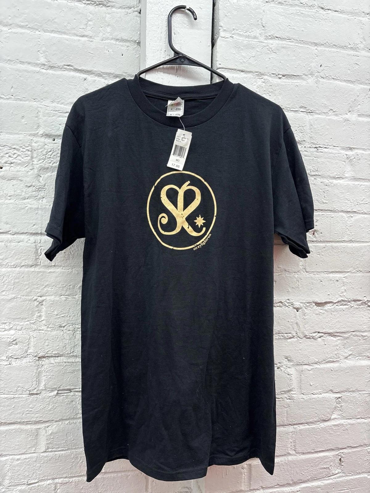 

Straylight Run Shirt Mens Medium Band Tee Indie Rock Gold Graphic T-Shirt 4XL