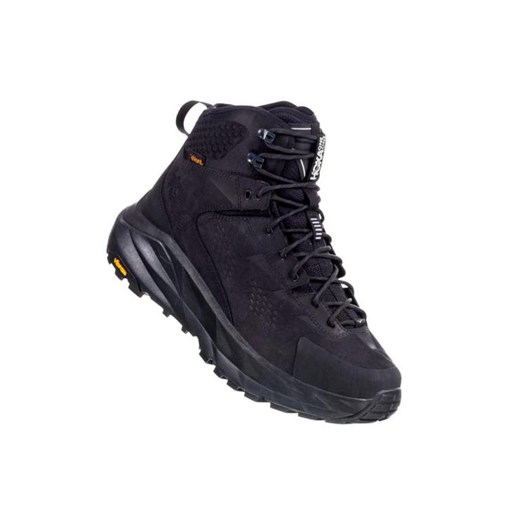HOKA One One Kaha Mountaineering & Hiking Shoes Men's High Top Black 1099637-BPHN