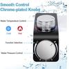 Bidet Toilet Seat Attachment Non-electric Self-cleaning Double Nozzle Adjustable Water Pressure Hot and Cold Warm Water