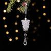 Transparent Hanging Pinecone Ornament Simulated Christmas Tree Decoration  Window Hanging