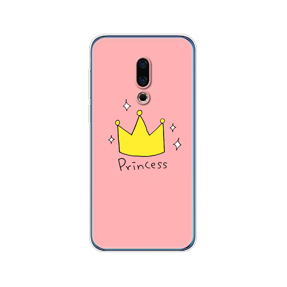 

For Meizu 16th Cases 6.0 Silicone Case For Meizu 16th Plus etui Cover 6.5 Soft TPU phone back cover bamper coque etui cartoon Meizu 16th plus